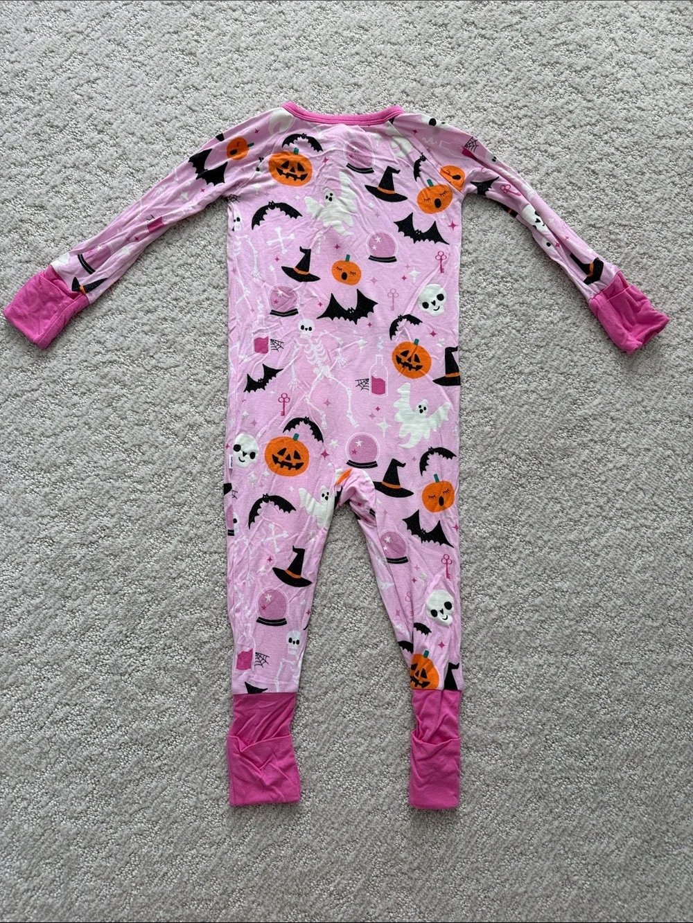 Little Sleepies Pink Glowing Ghouls Zippy